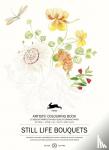  - Still life bouquets - artists colouring Book