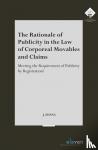 Zhang, Jing - The Rationale of Publicity in the Law of Corporeal Movables and Claims - Meeting the Requirement of Publicity by Registration?
