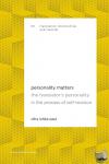 Lehka-Paul, Olha - Personality Matters - The Translator’s Personality in the Process of Self-Revision