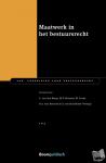 Berge, L. van den, Vermaat, M.F., Renssen, N.A. van, Heulekom-Verhage, S. van - Maatwerk in het bestuursrecht - Preadviezen