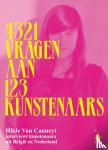 Canneyt, Hilde van - 4321 vragen aan 123 kunstenaars - Hilde Van Canneyt