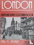 MC Namara, Paul - London Grayscale - Adult Coloring Book