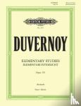 Duvernoy, Jean Baptiste, Ruthardt, Adolf - Elementarunterricht für Anfänger op. 176