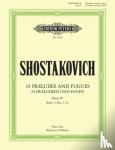 Shostakovich, Dmitri - 24 Preludes and Fugues Op. 87 for Piano: Sheet