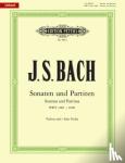 Bach, Johann Sebastian - Sonaten und Partiten für Violine solo BWV 1001-1006 / URTEXT - für Violinen allein