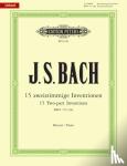 Bach, Johann Sebastian - 15 zweistimmige Inventionen - BWV 772-786