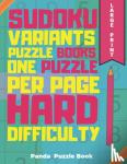 Panda Puzzle Book, Book - Sudoku Variants Puzzle Books One Puzzle Per Page Hard Difficulty Large Print - Sudoku X, Sudoku Hyper, Sudoku Twins, Sudoku Triathlon A,Sudoku Triathlon B, Sudoku Marathon, Sudoku Samurai, Sudoku 12x12, Sudoku 16x16