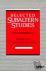  - Selected Subaltern Studies