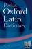  - Pocket Oxford Latin Dictionary