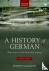 A History of German - What ...
