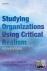 Studying Organizations Usin...