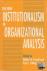The New Institutionalism in...