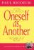 Oneself as Another