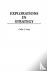Explorations in Strategy