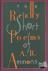 The Really Short Poems of A...