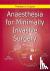 Anaesthesia for Minimally I...