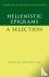 Hellenistic Epigrams - A Se...