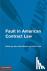  - Fault in American Contract Law