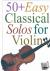 50+ Easy Classical Solos Fo...