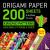 Origami Paper 200 sheets Ki...