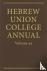 Hebrew Union College Annual...