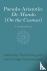 Pseudo-Aristotle: De Mundo ...