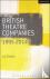 British Theatre Companies: ...