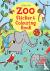 Zoo Sticker and Colouring Book
