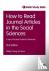 How to Read Journal Article...