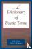 Dictionary of Poetic Terms