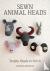 Sewn Animal Heads - 15 Trop...