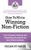 How To Write Winning Non Fi...
