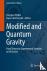 Modified and Quantum Gravit...