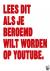 Lees dit als je beroemd wil...