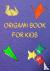 Origami Book for Kids - Big...